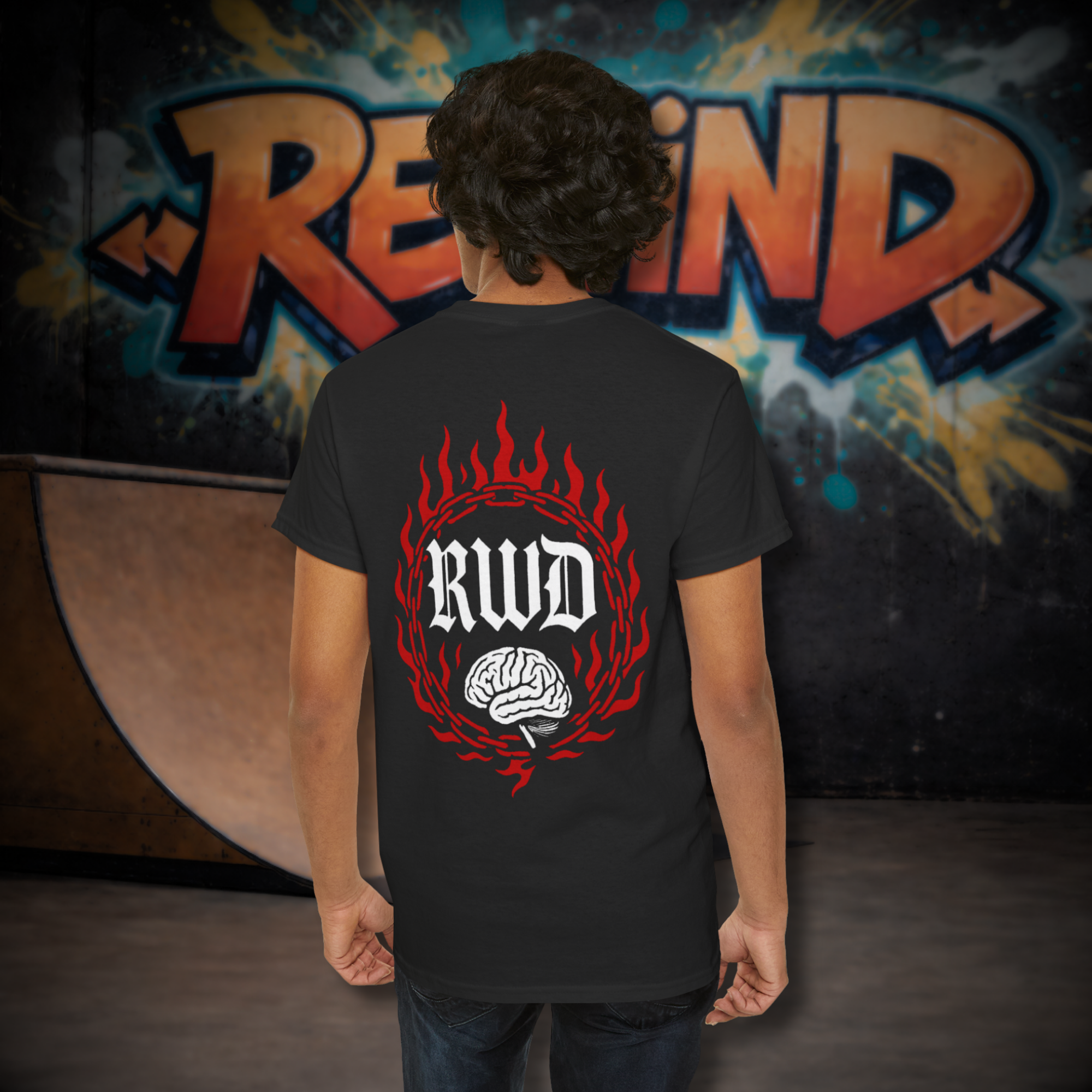 T-SHIRT RWD FLAME