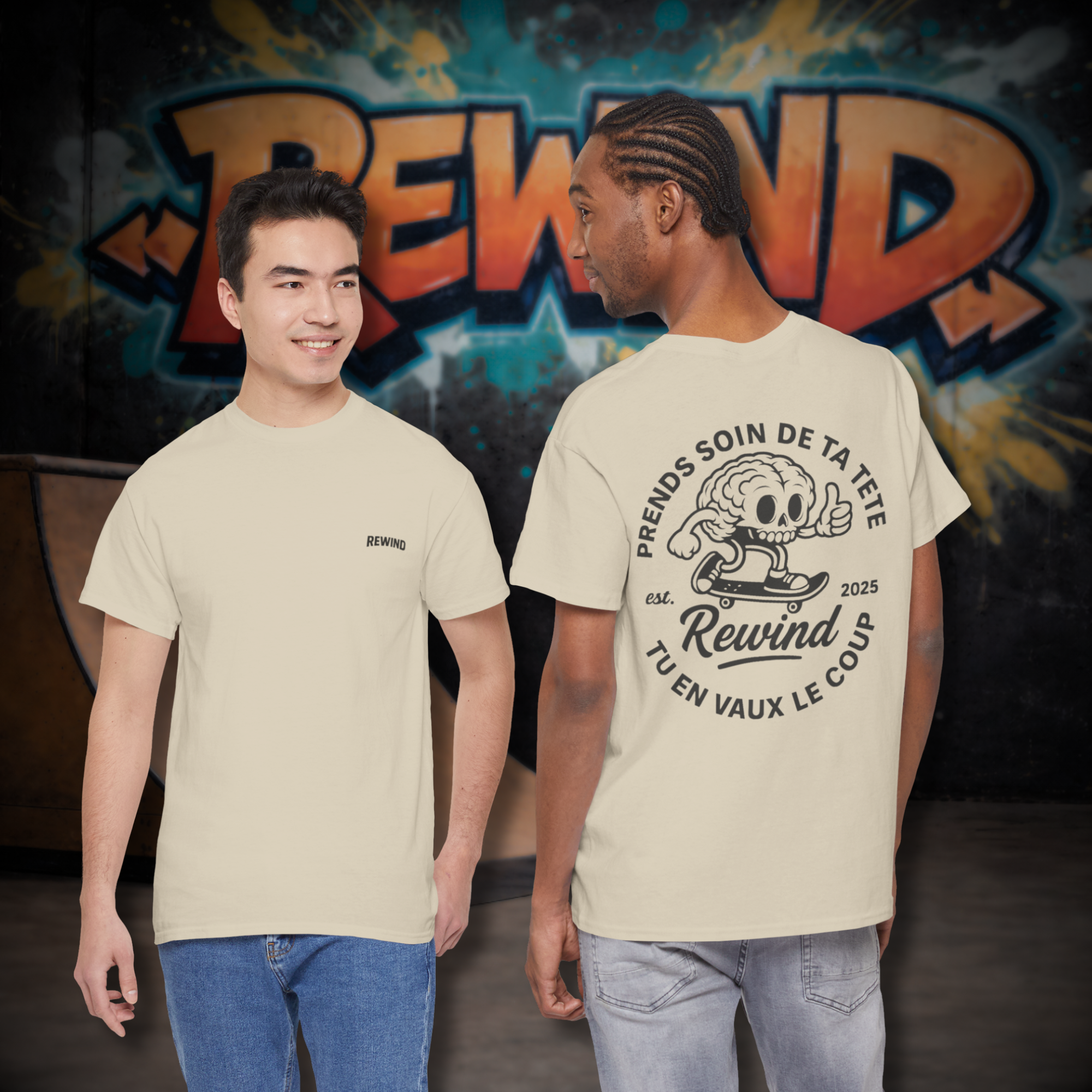 T-SHIRT - PRENDS SOIN DE TA TETE