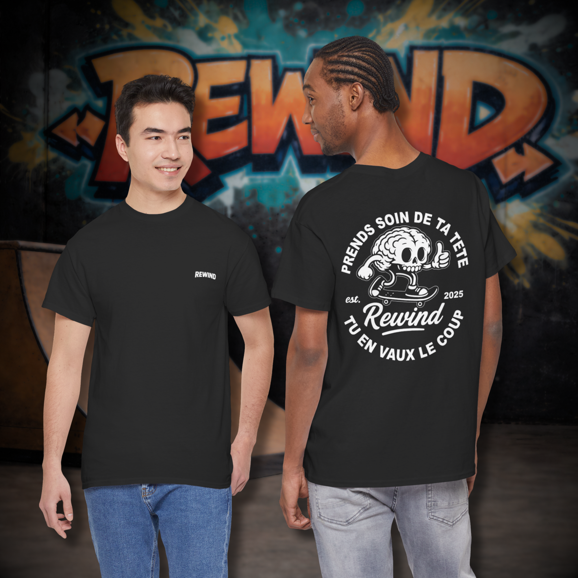T-SHIRT - PRENDS SOIN DE TA TETE