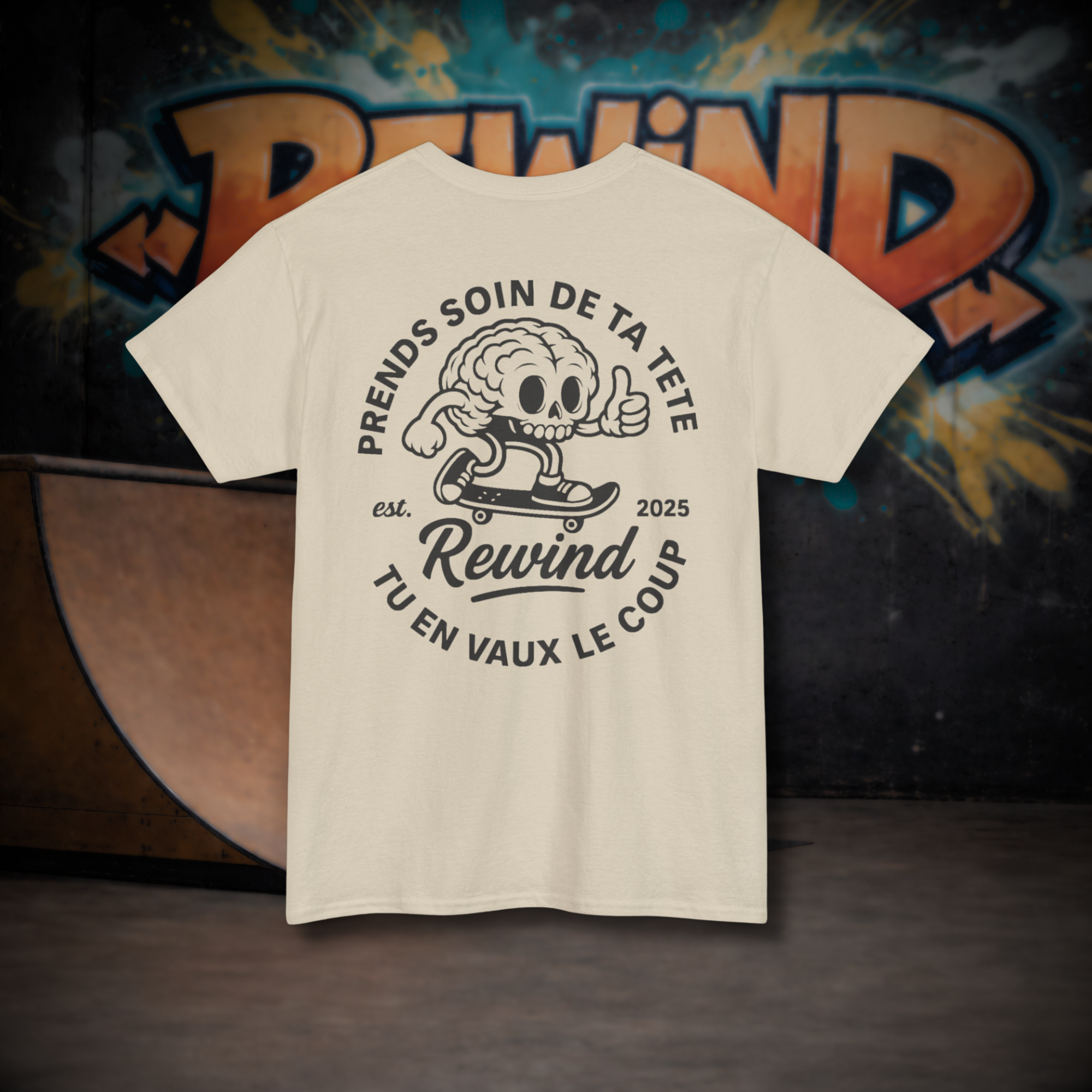 T-SHIRT - PRENDS SOIN DE TA TETE