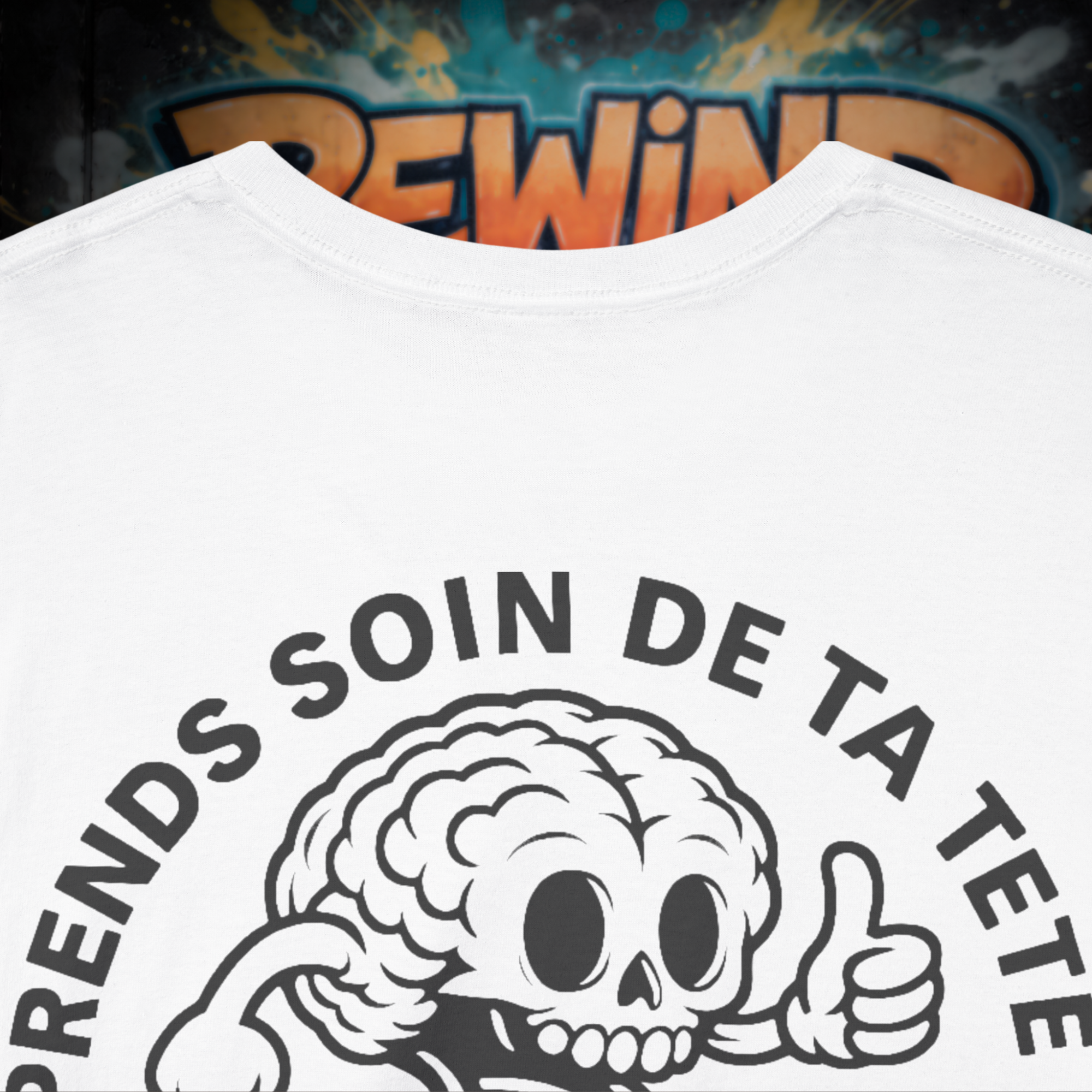 T-SHIRT - PRENDS SOIN DE TA TETE