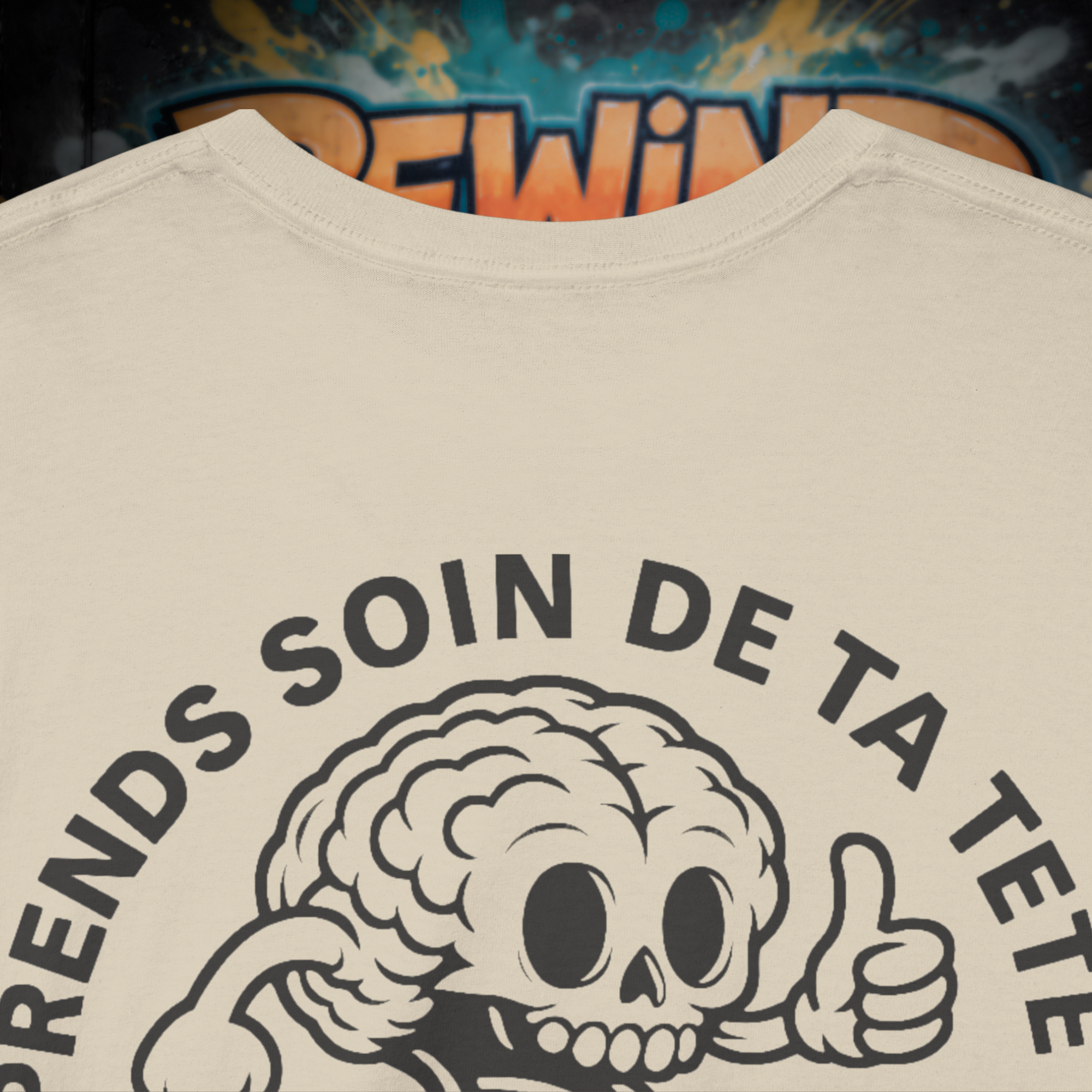 T-SHIRT - PRENDS SOIN DE TA TETE