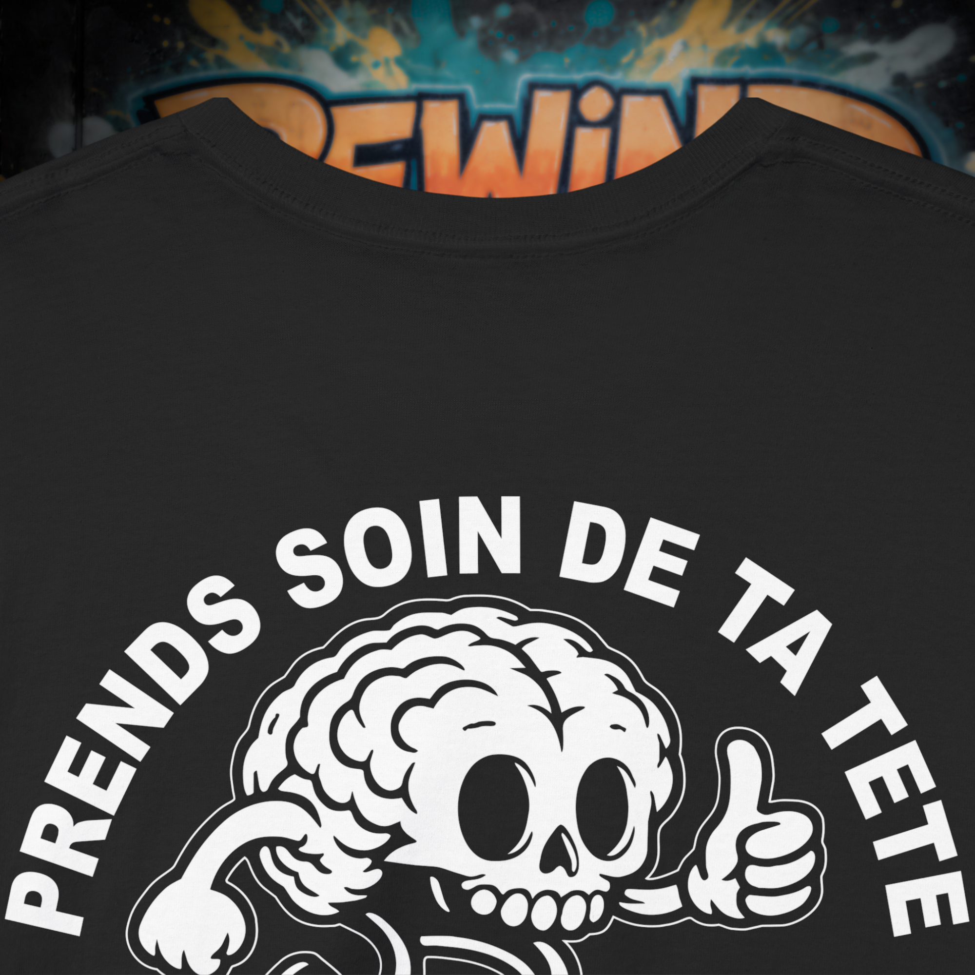 T-SHIRT - PRENDS SOIN DE TA TETE