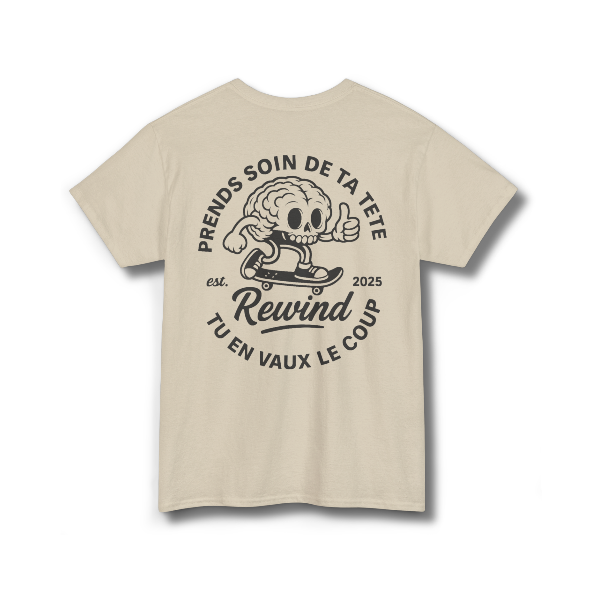 T-SHIRT - PRENDS SOIN DE TA TETE
